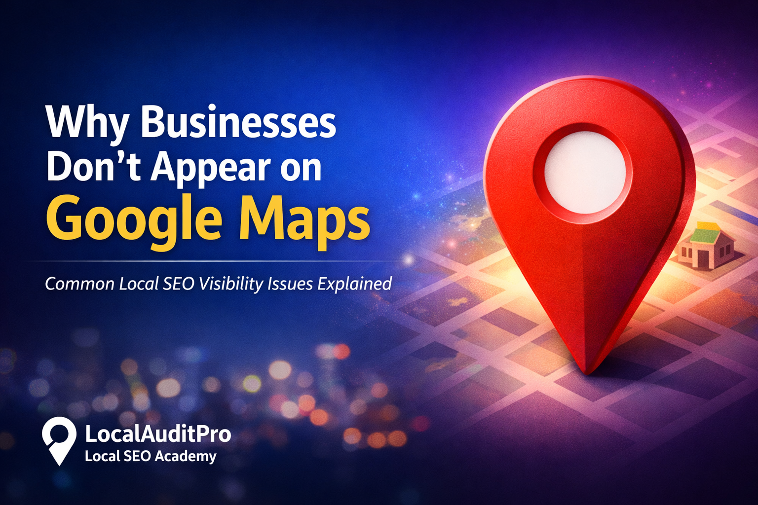 Common Reasons Small Businesses Don’t Appear on Google Maps
